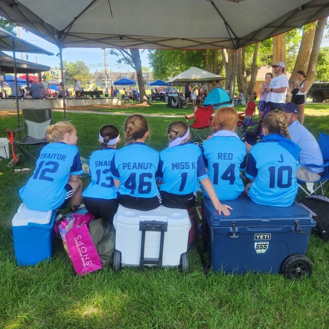 Full custom kit for a youth soccer league