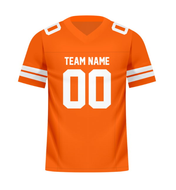 orange football jersey